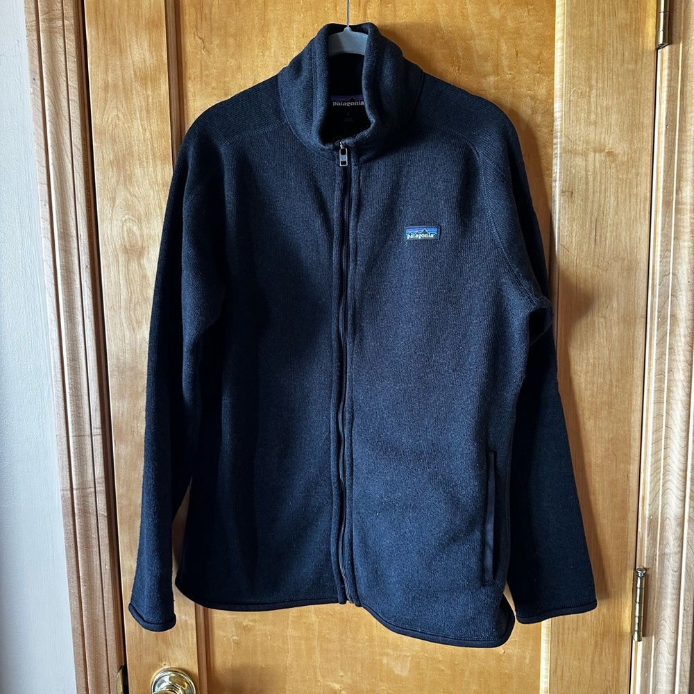 Black Patagonia Better Sweater Women’s size Large